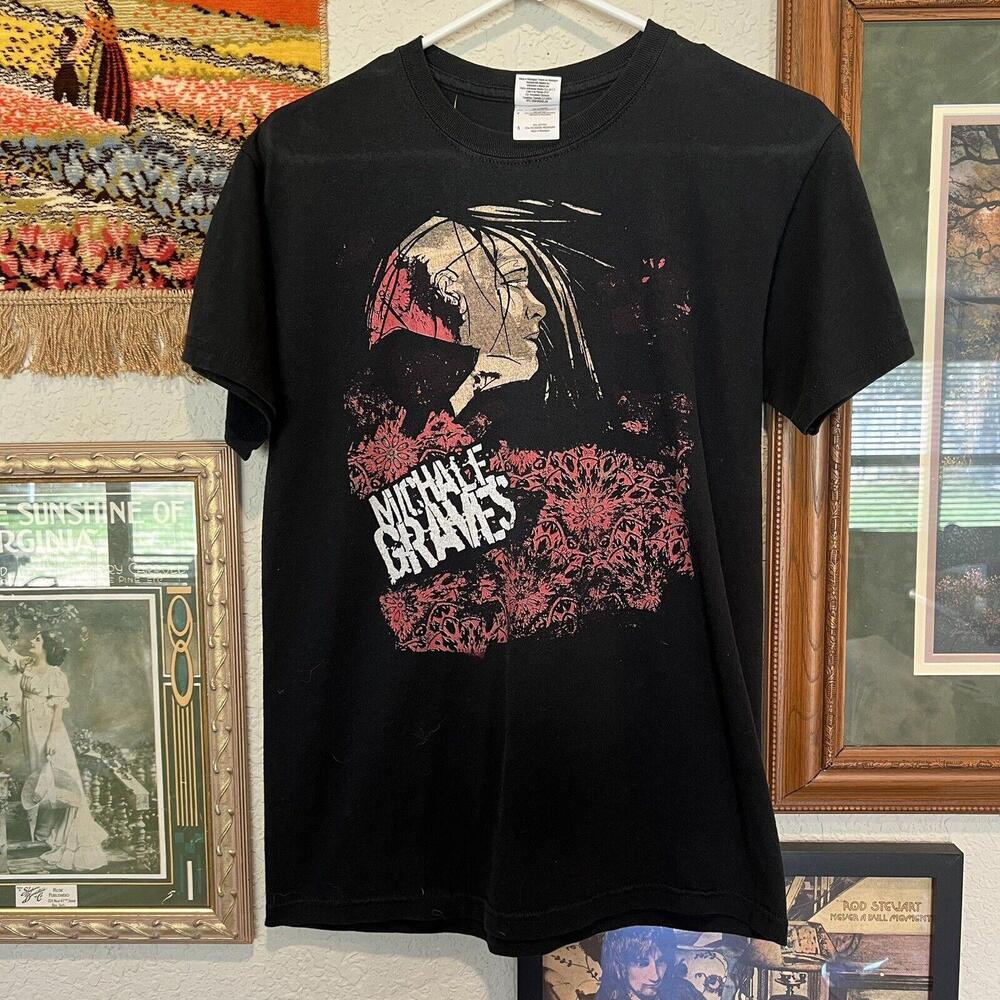 Vintage Michale Graves Misfits Punk Band‎ Shirt Size Small
